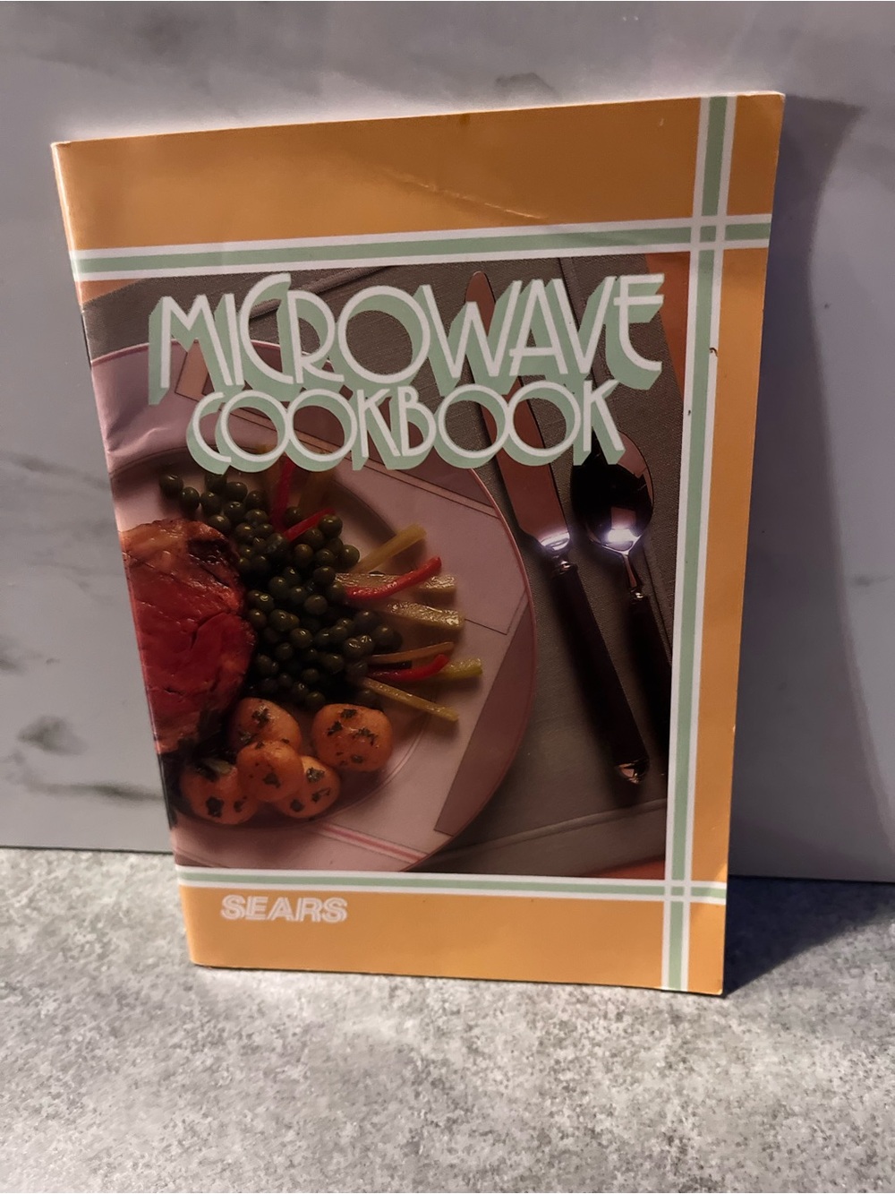 Vintage 1986 Sears Microwave Cookbook and User Instructions Manual